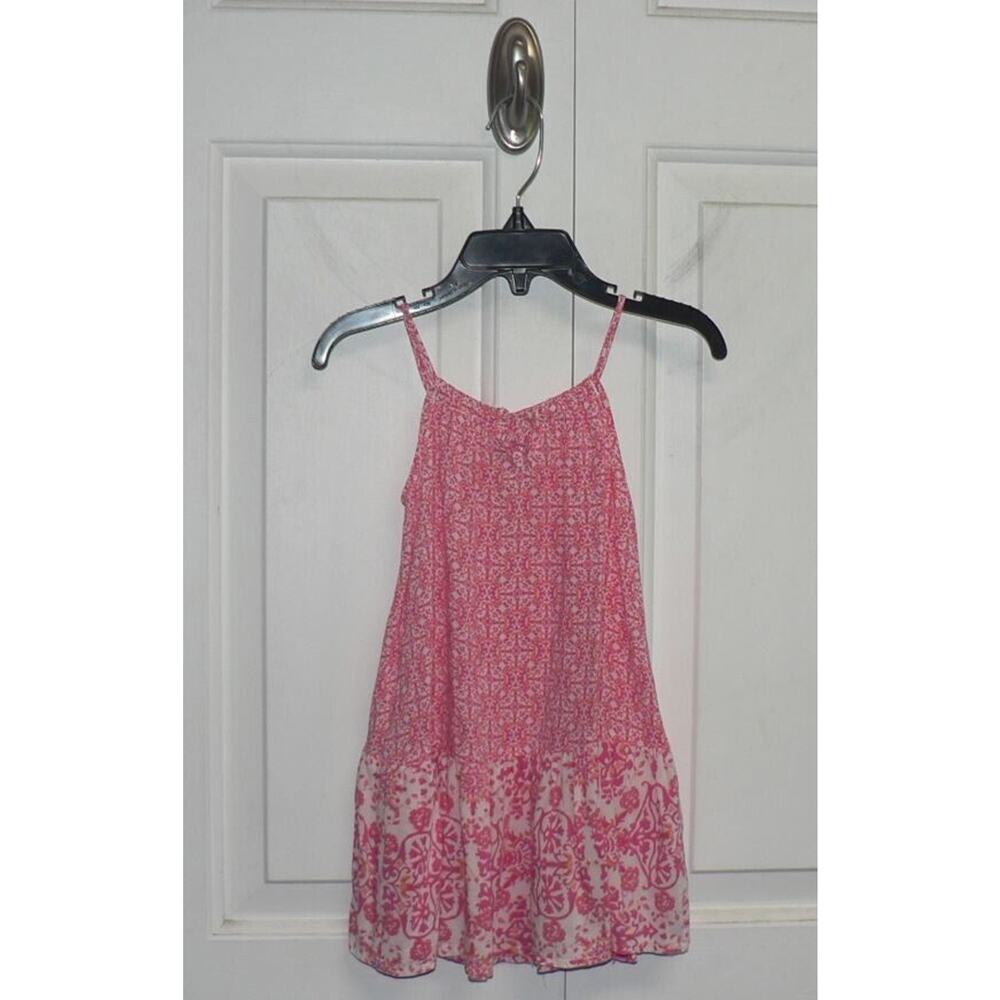 Oshkosh‎ B'Gosh Baby Girls Halter Dress in Pink Orange Floral 12Mths MSRP $25